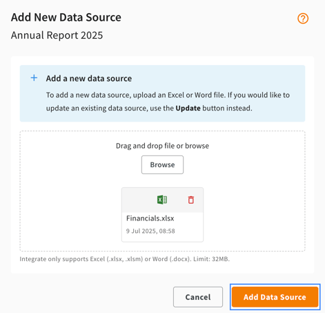 Add Data Source