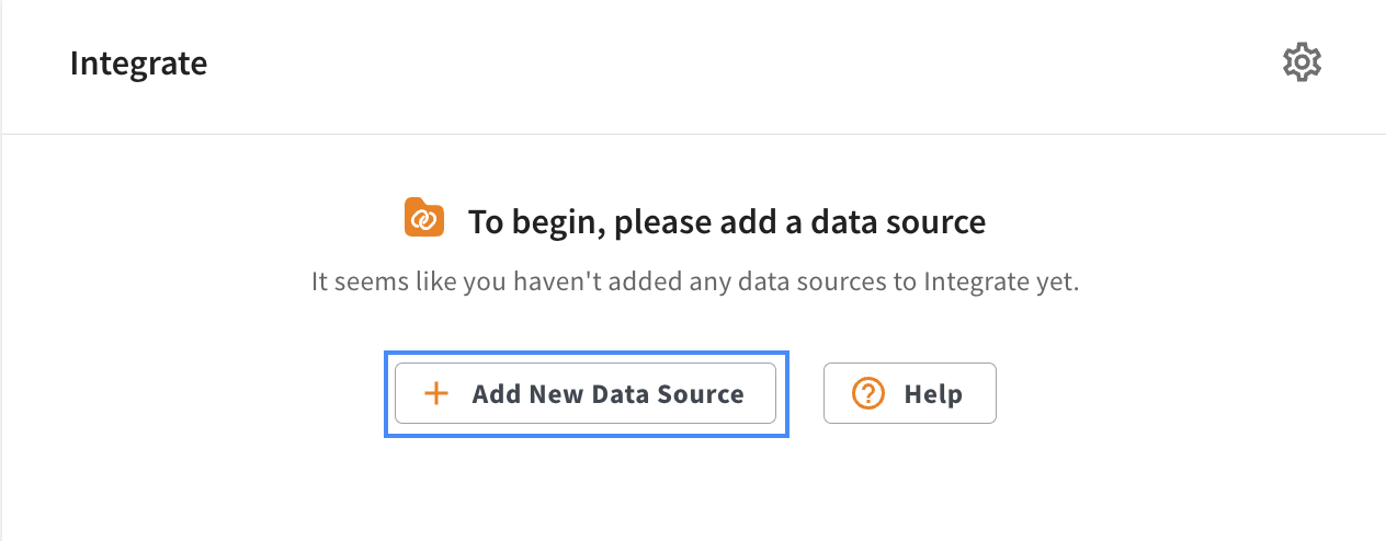 Add Data Source and Manage Versions